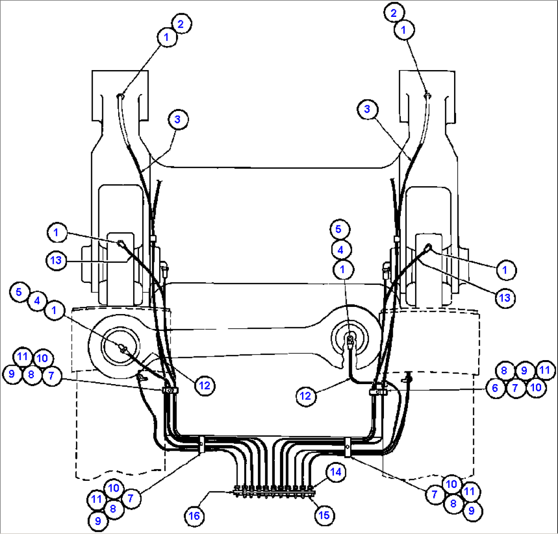 REAR LUBRICATION GROUP