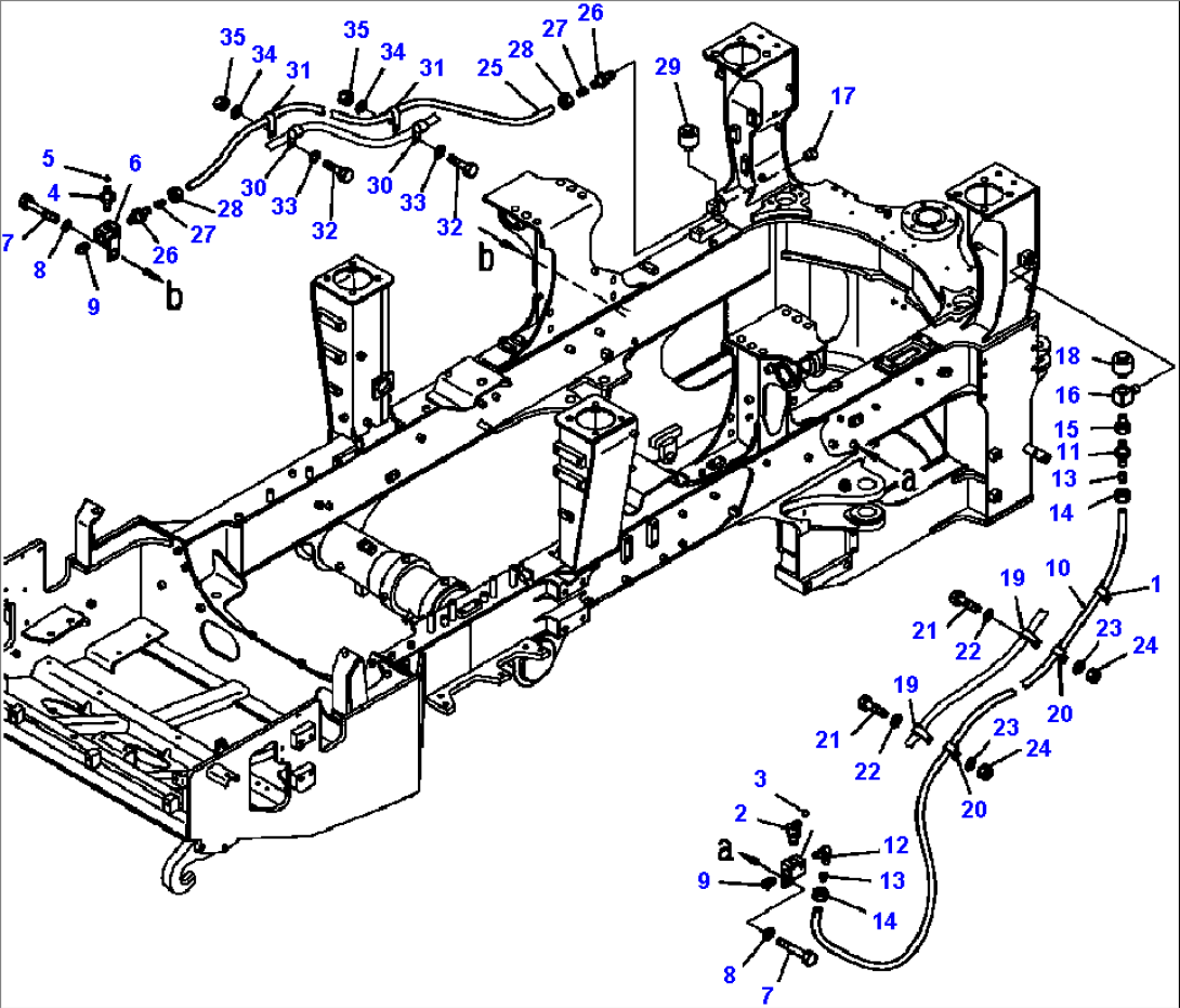 H3540-11A0 BRAKE PIPING DRAIN PIPING