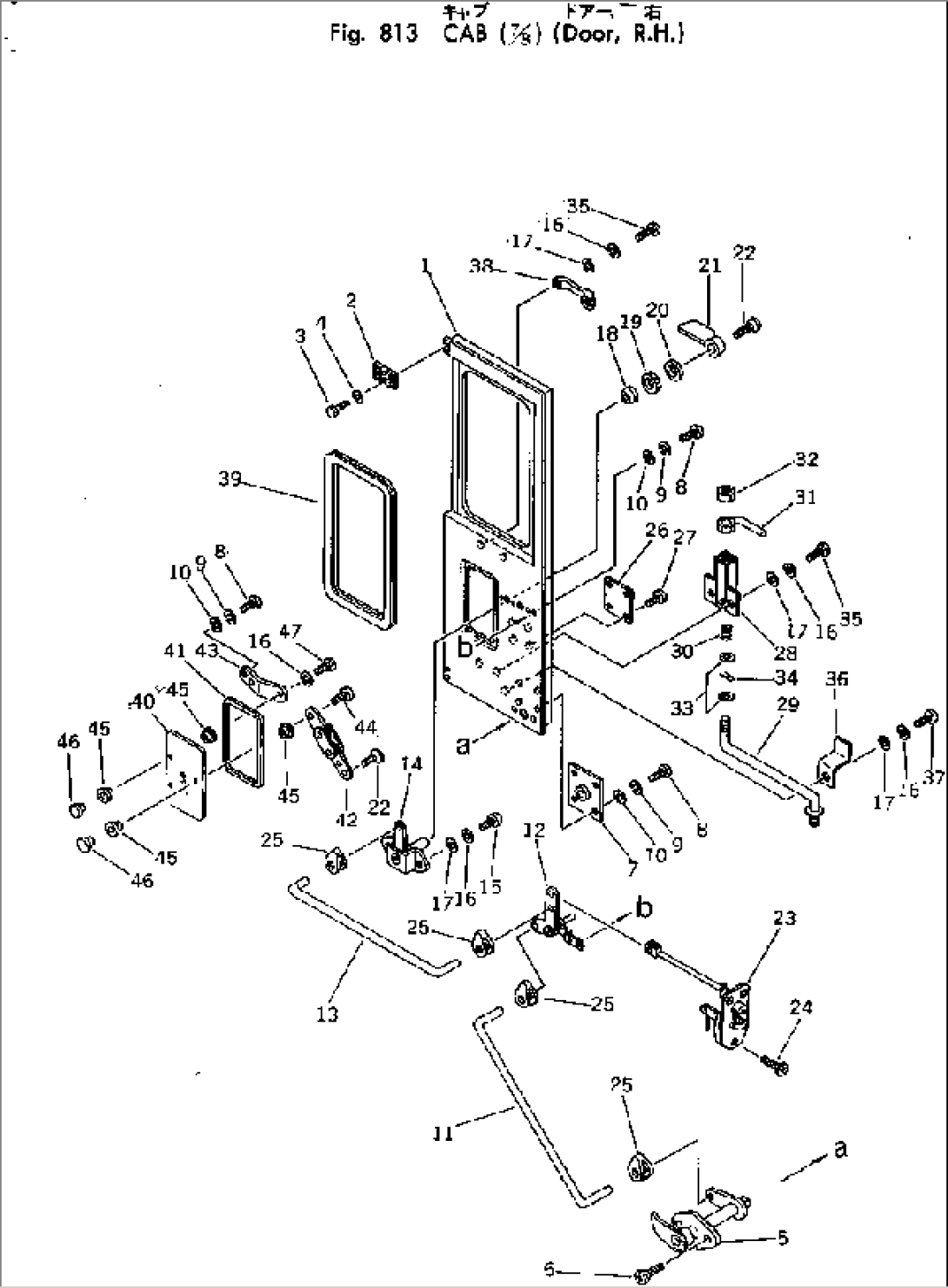 CAB (7/8) (DOOR¤ R.H.)