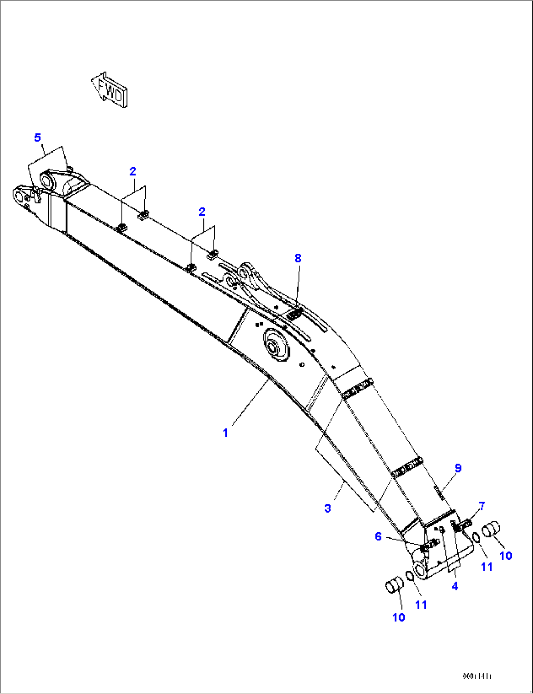 Boom, Boom and Bushing (#70001-)