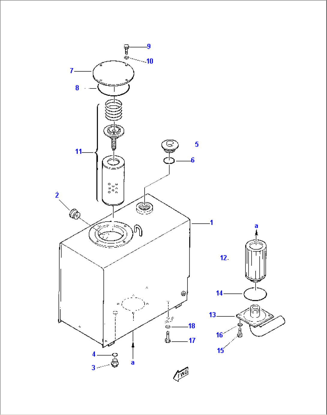 HYDRAULIC TANK