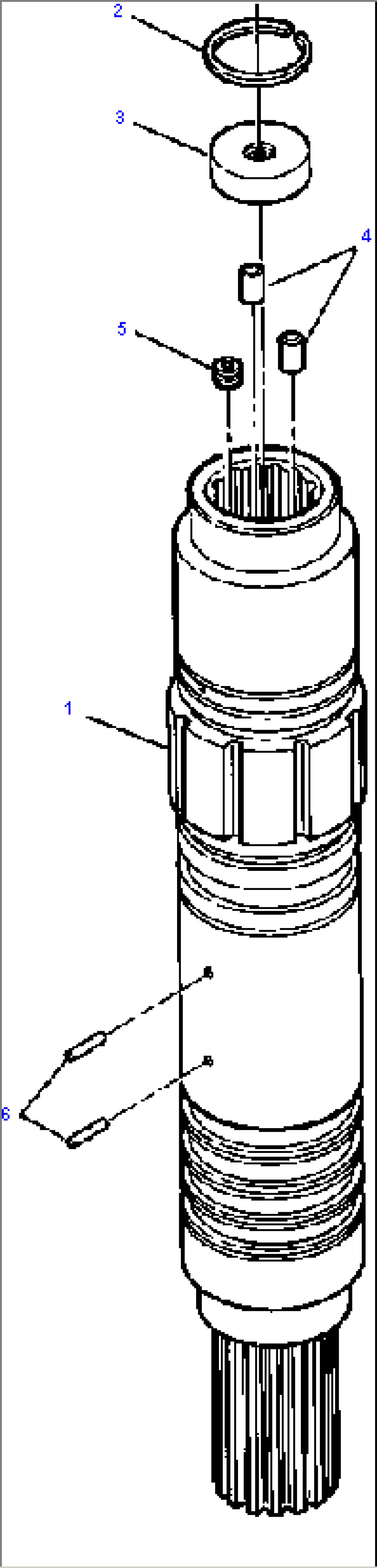 TRANSMISSION INPUT SHAFT
