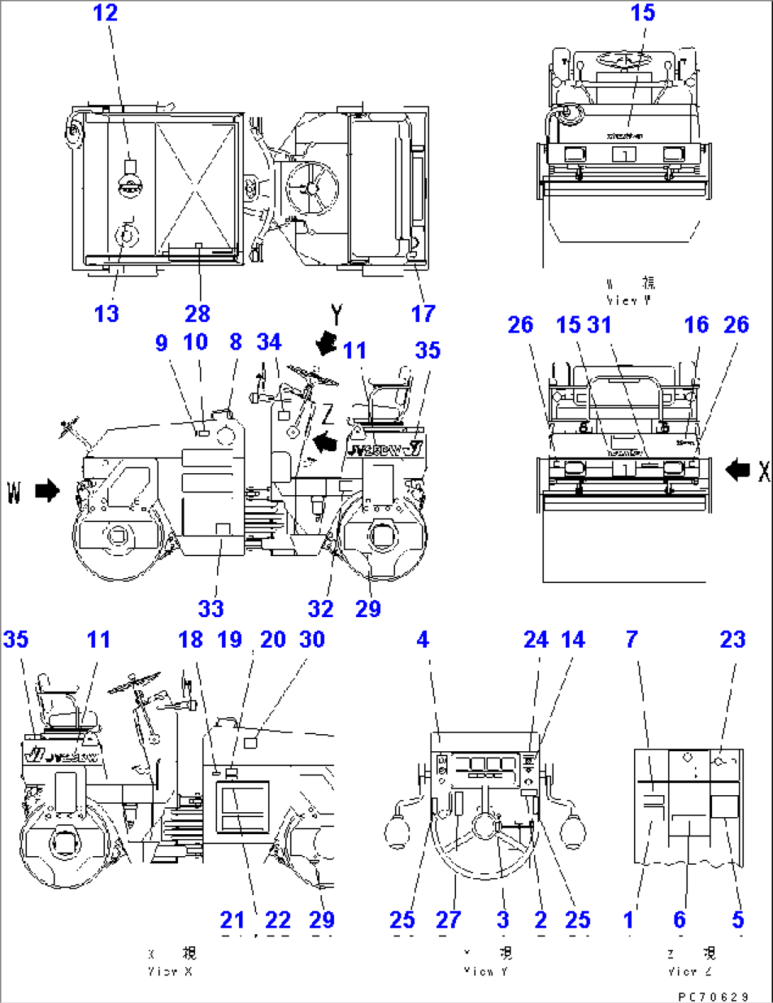 MARKS AND PLATES(#1023-)