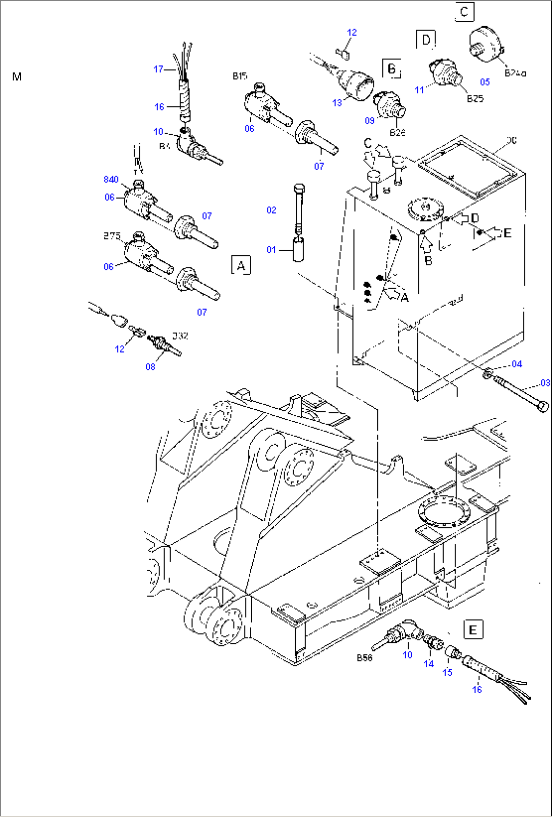 Main Oil Tank Arr.