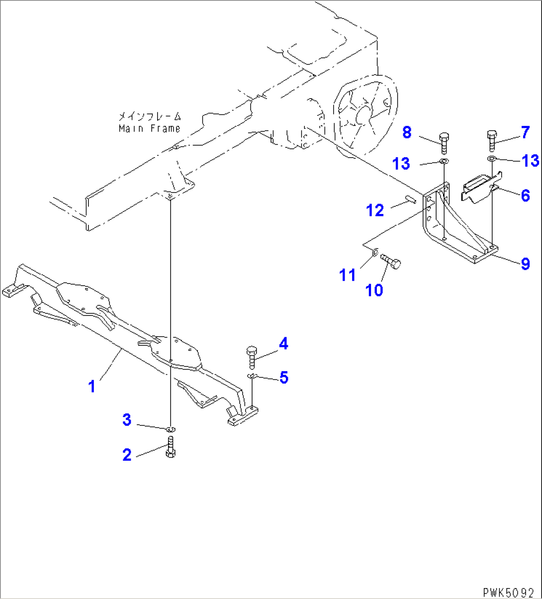 SUSPENSION (FOR ANGLE DOZER)