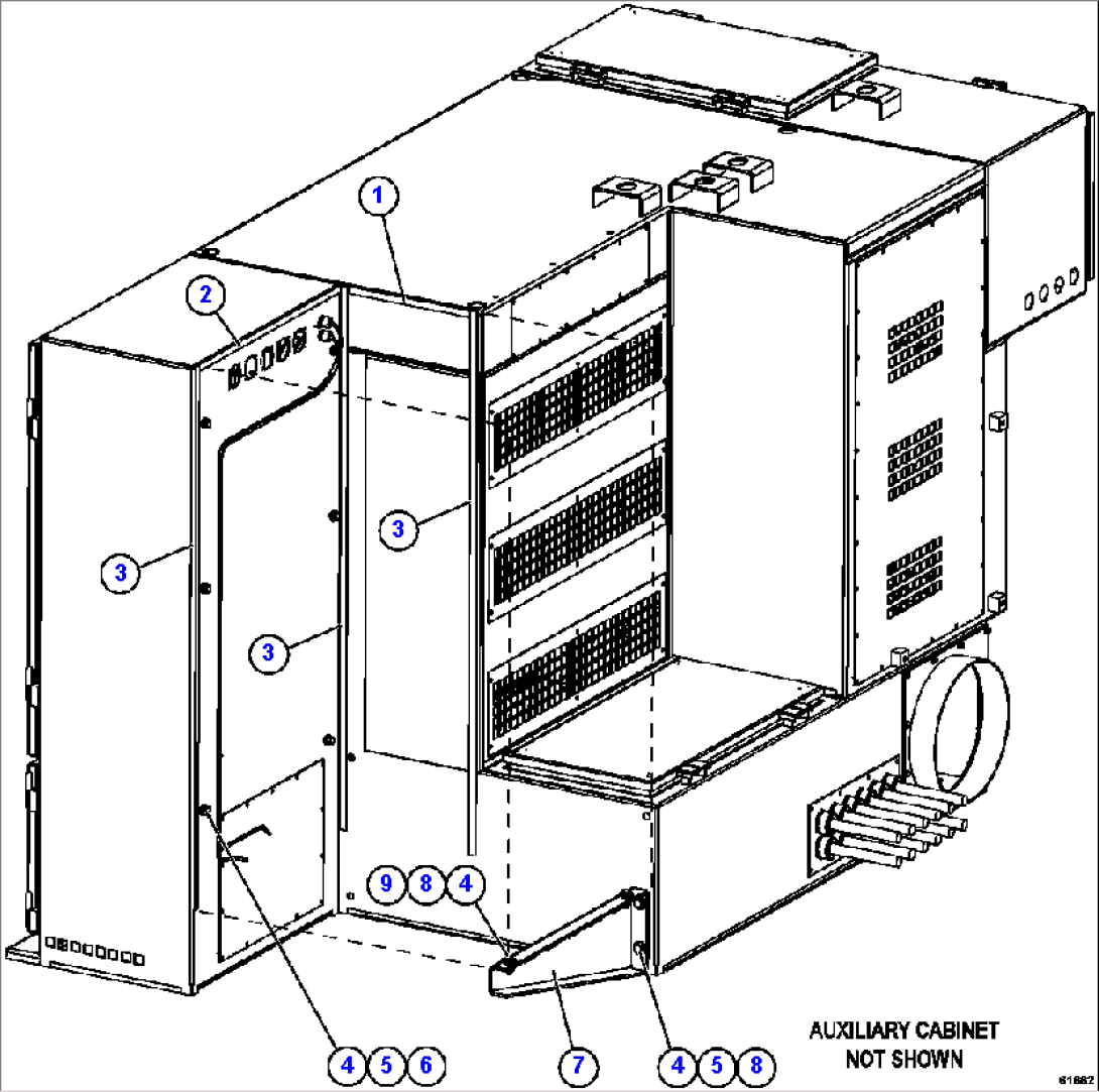 AUXILIARY CONTROL CABINET INSTALLATION