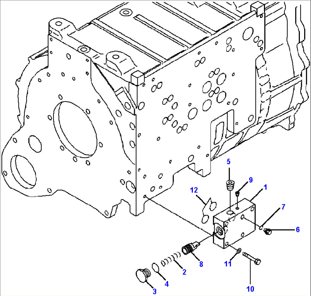 F4320-67A0 TRANSMISSION LUBRICATION VALVE