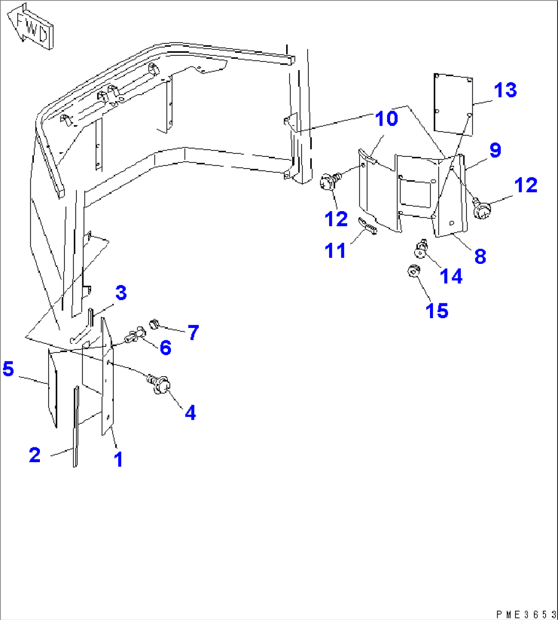 ROPS CAB (COVER)