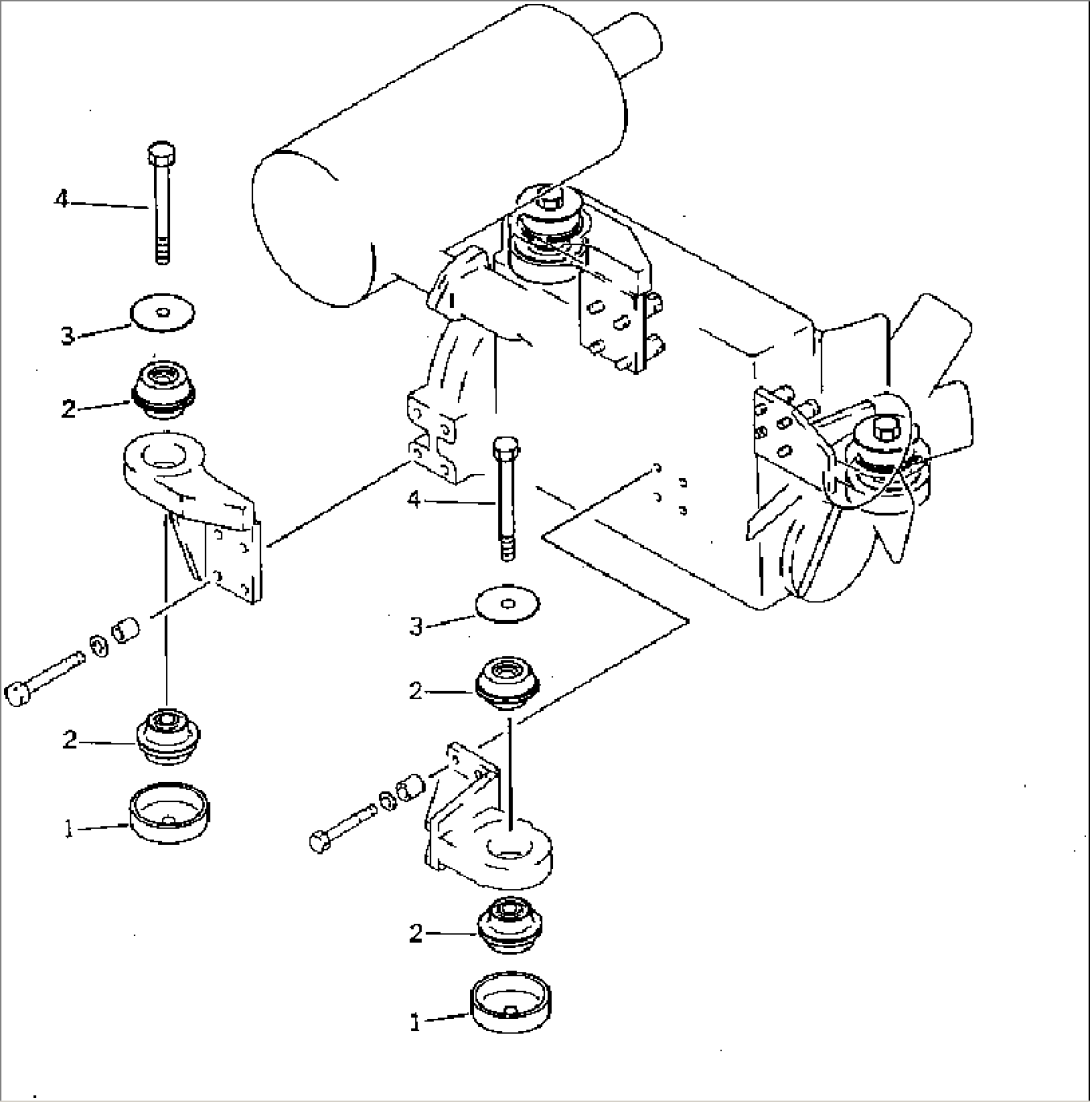 ENGINE MOUNTING PARTS