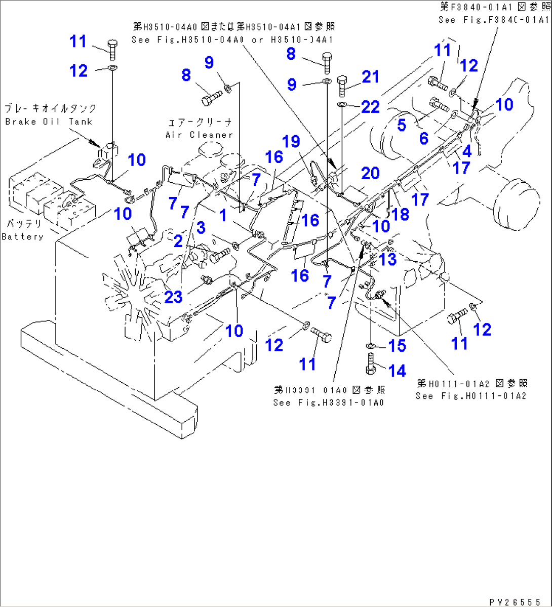 WIRING (FOR MAINTENANCE MONITOR)