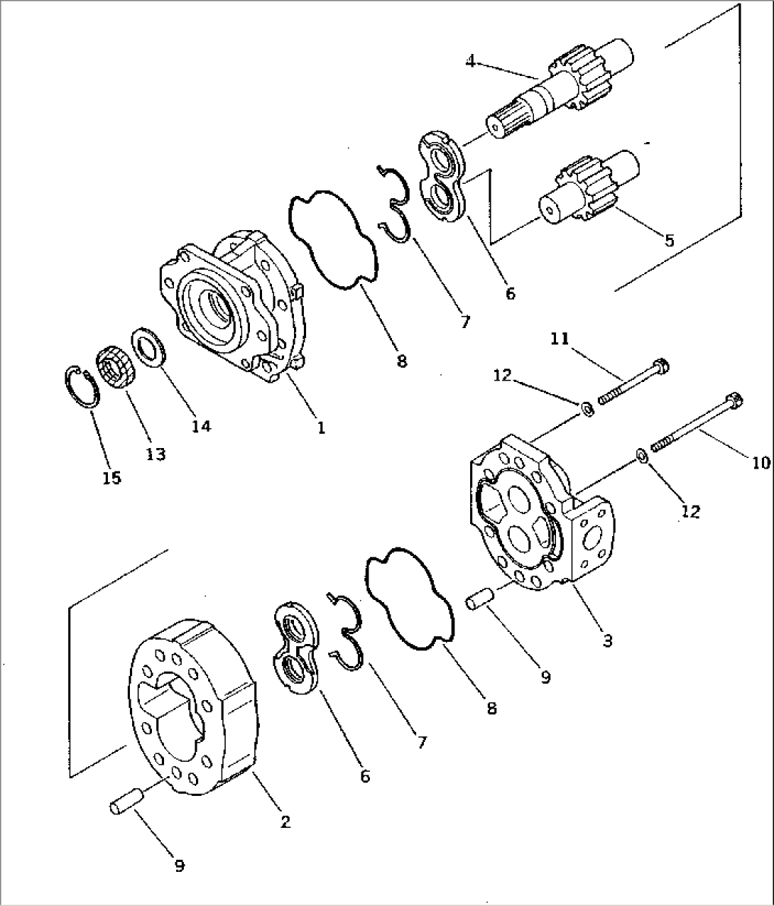HYDRAULIC PUMP (TRANSMISISSION)