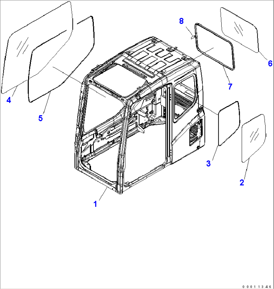 FLOOR FRAME (OPERATOR