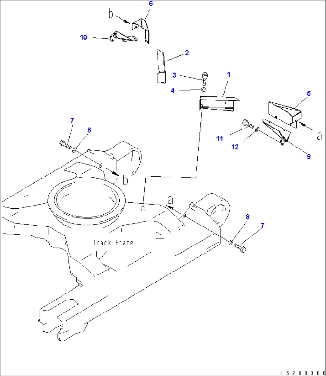 TRAVEL PIPING GUARD (#K50847-)