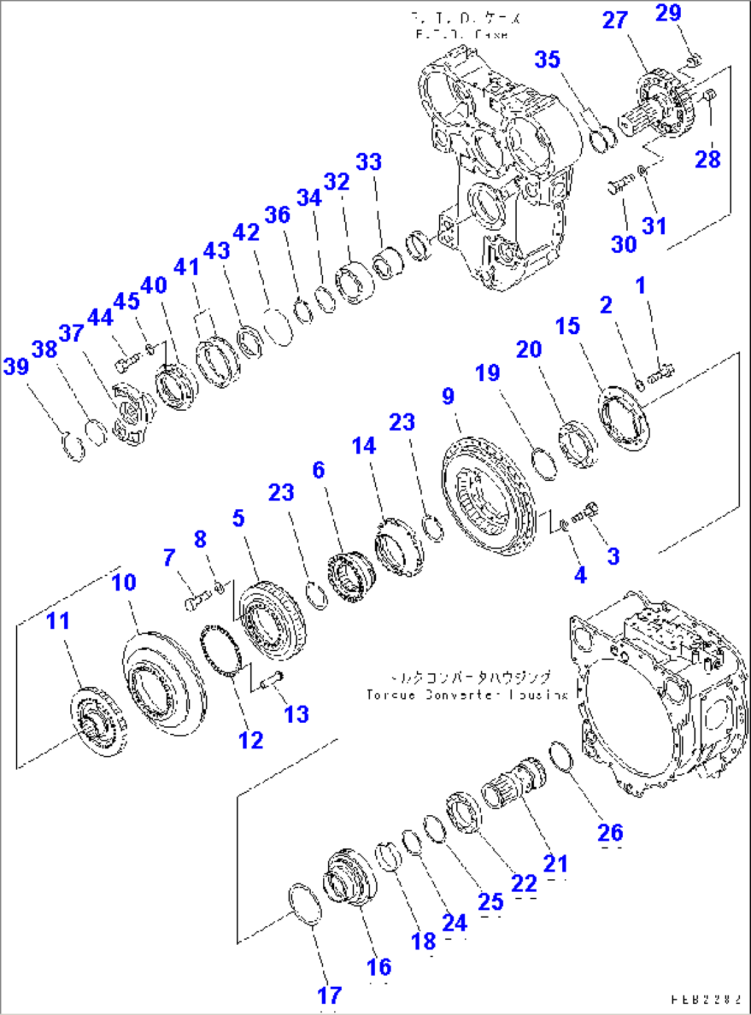 TORQUE CONVERTER (1/2)¤ BARE AND INPUT