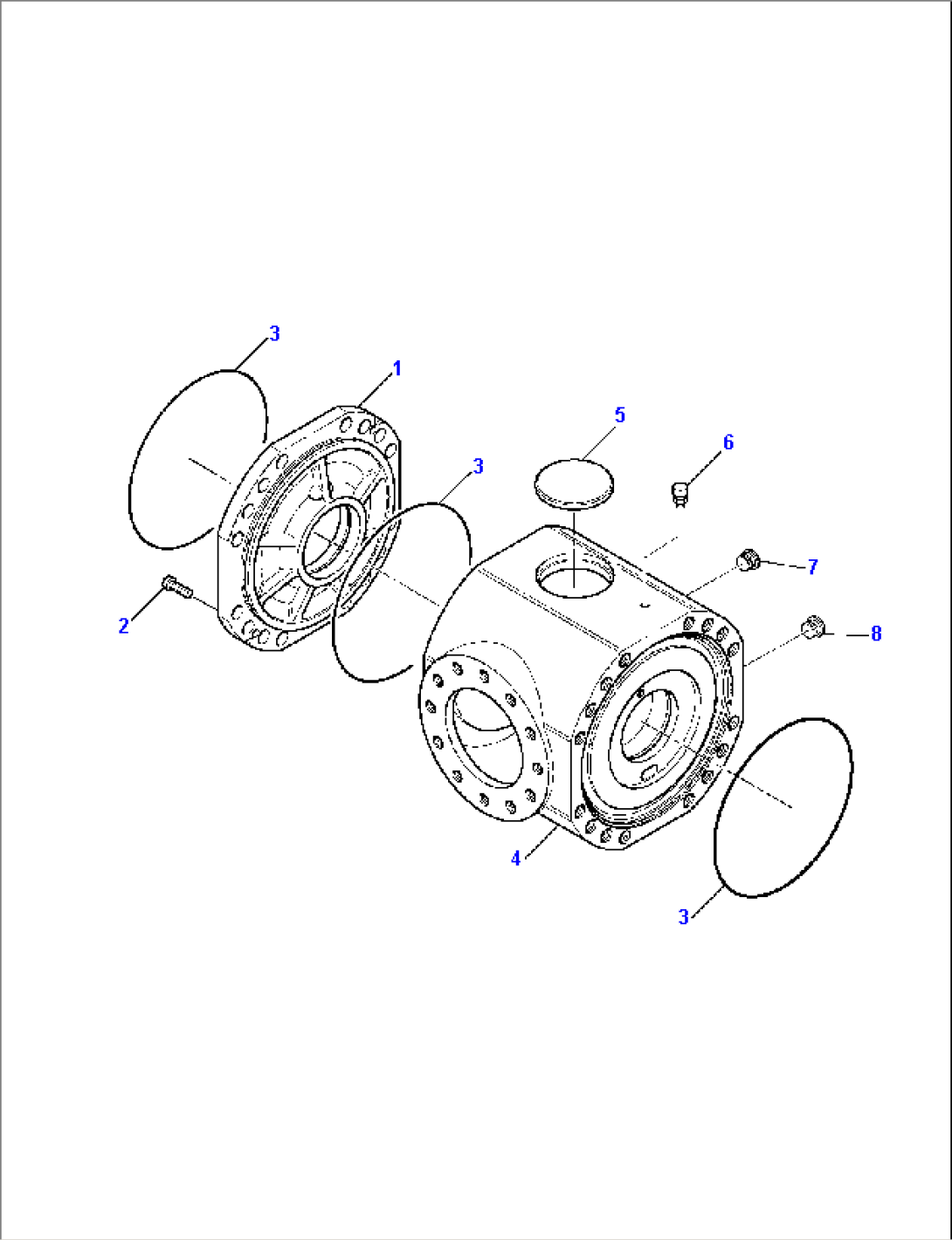 REAR AXLE (2WS) (3/6)