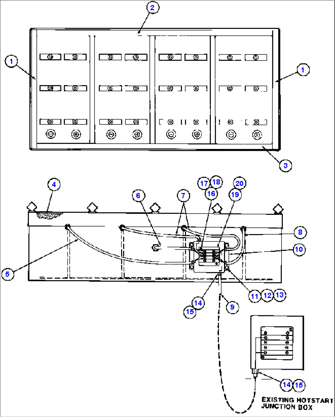 BATTERY BOX HEATER INSTL