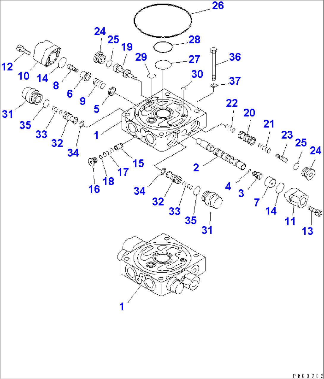 SERVICE VALVE (1-ATTACHMENT)