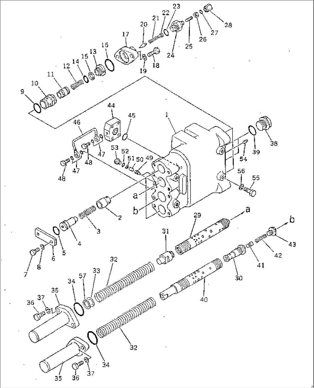 REAR DEMAND VALVE (FOR -40C SPEC.)(#1055-)