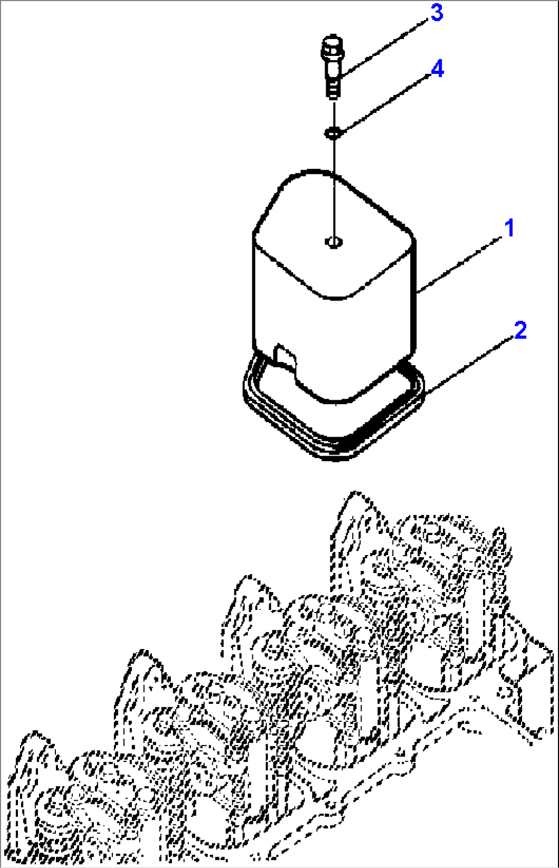 FIG. A1020-01A0 VALVE COVERS
