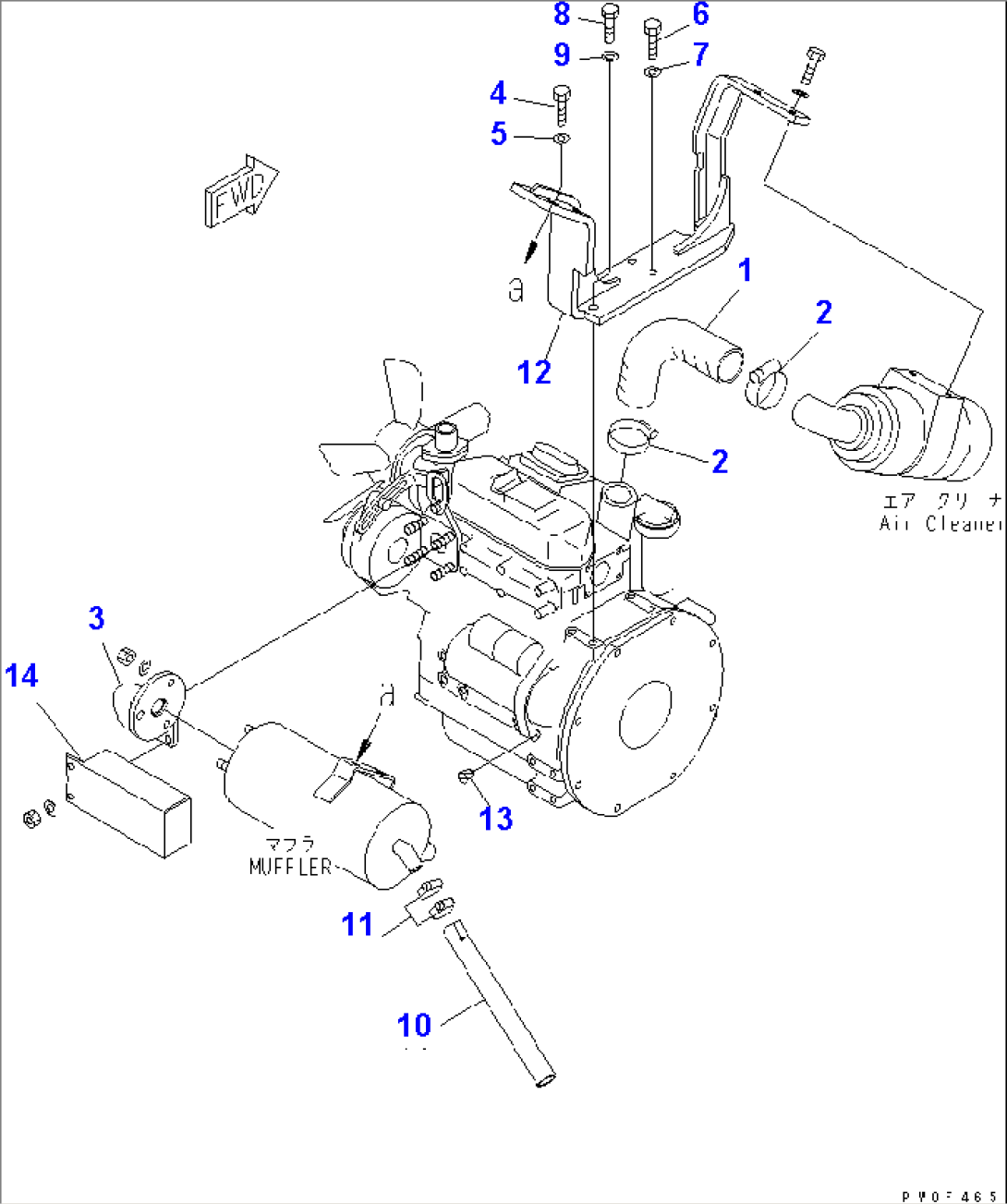 ENGINE MOUNT AND DAMPER (2/2)