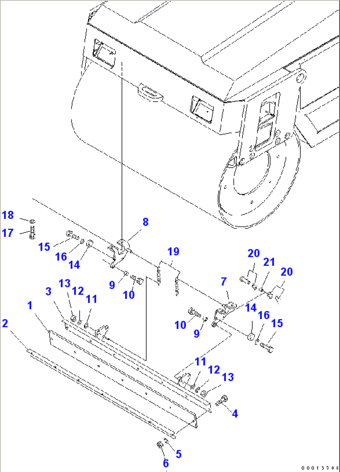 FRONT SCRAPER (1/2) (FRONT)