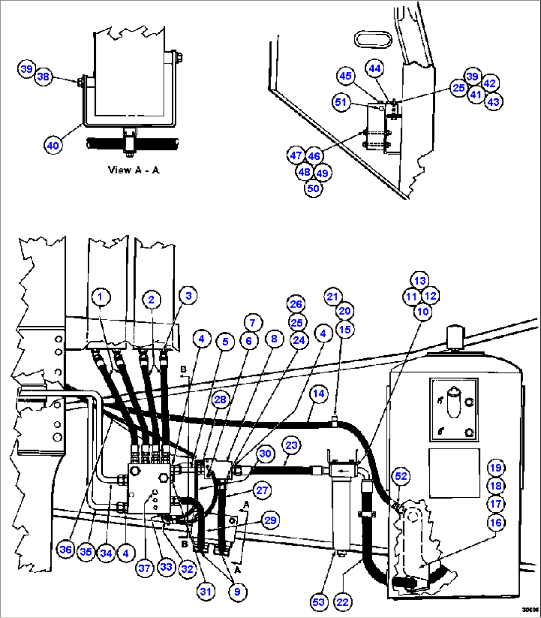 STEERING SYSTEM PIPING 2/2