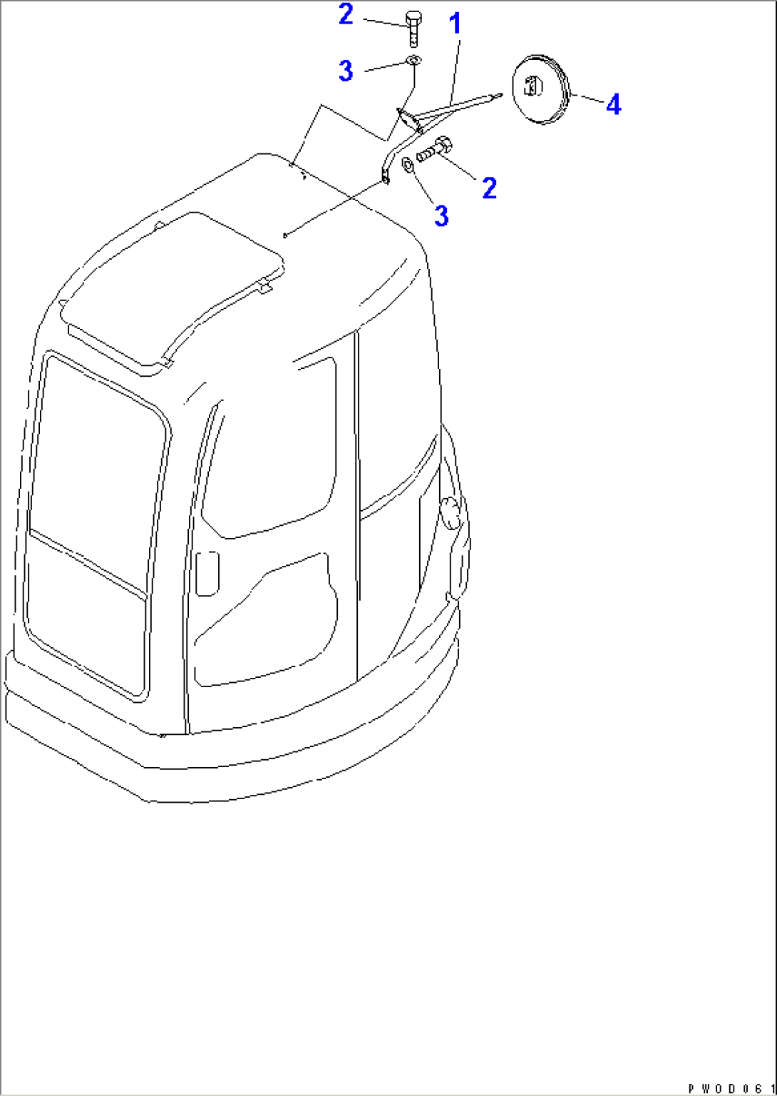 REAR VIEW MIRROR(#1001-1189)