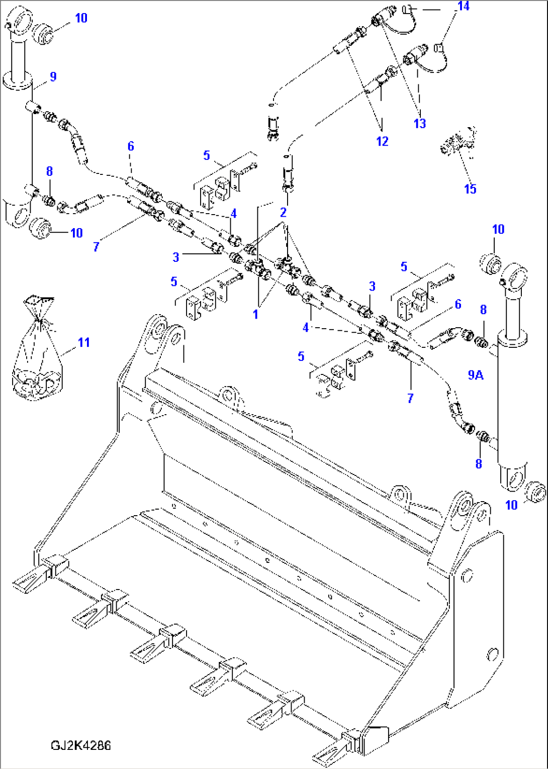 GRAB BUCKET , PIPINGS, PART 2