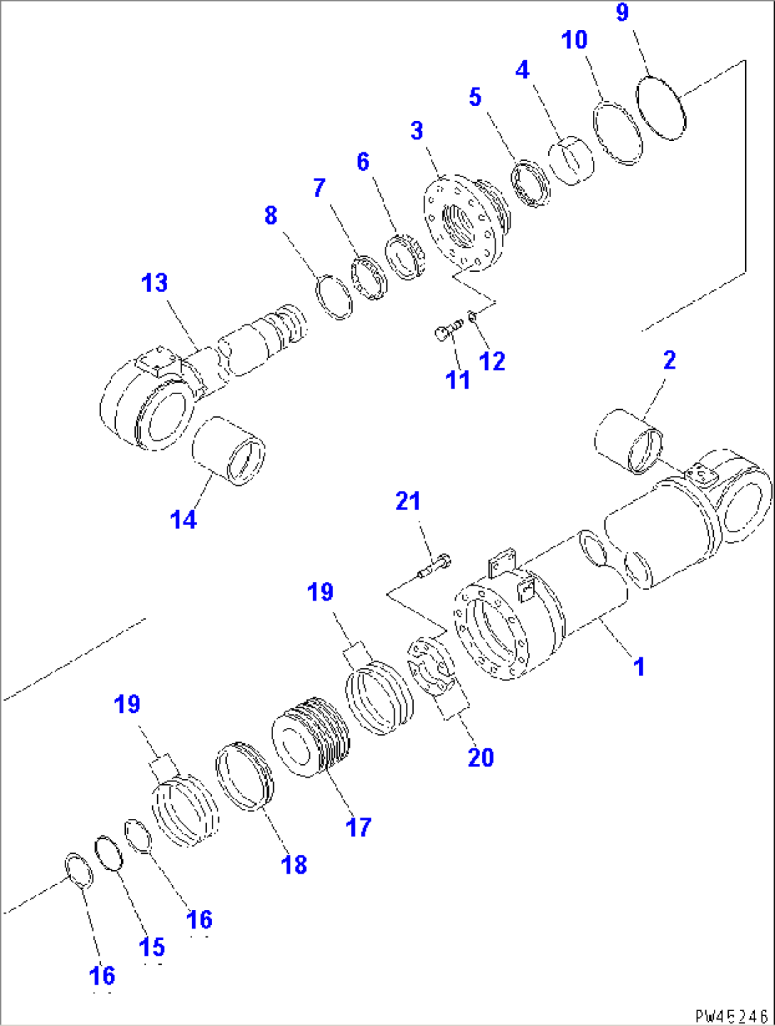 DUMP CYLINDER