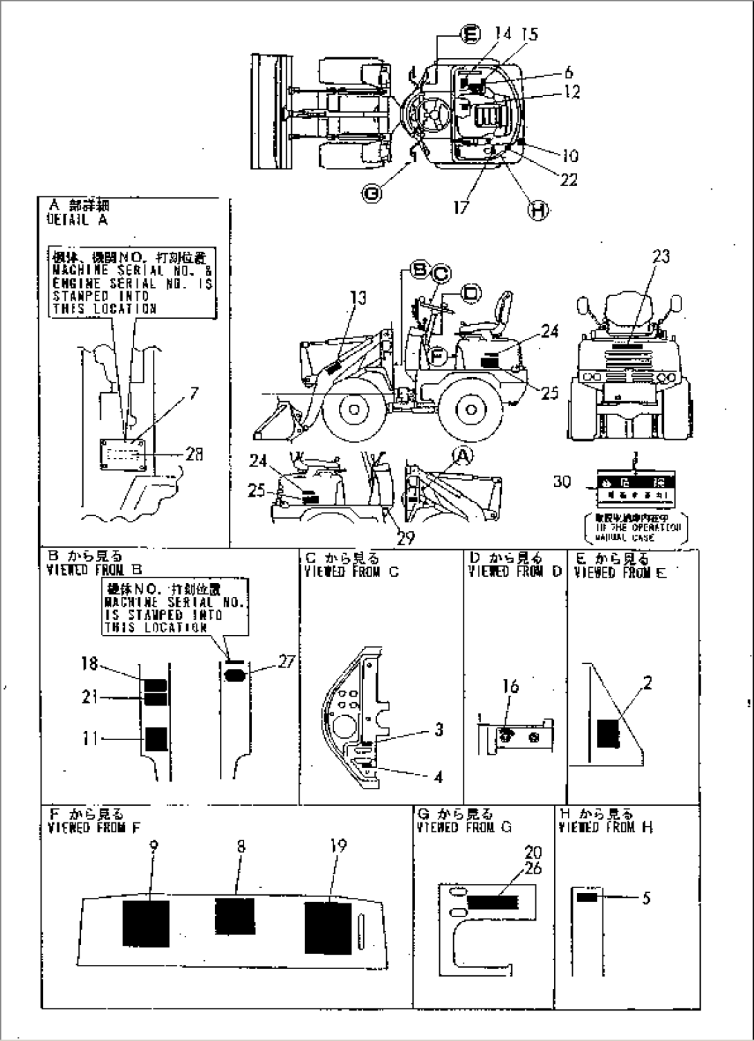 MARKS AND PLATES