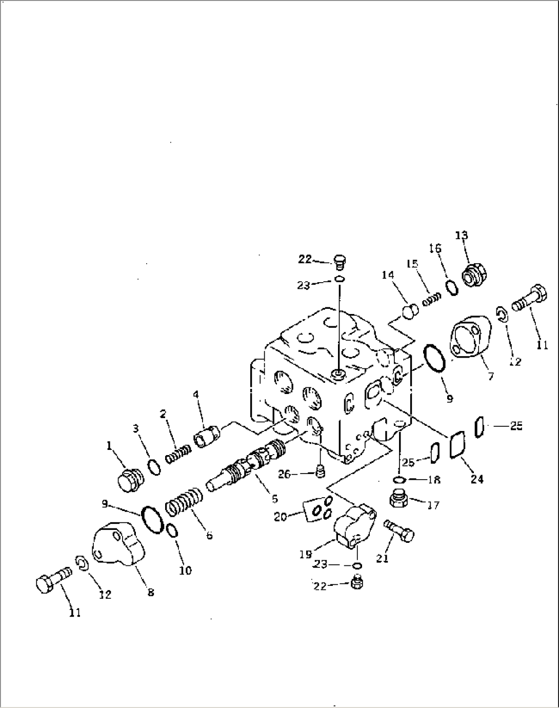 BLADE CONTROL VALVE (3/5)(#35001-)