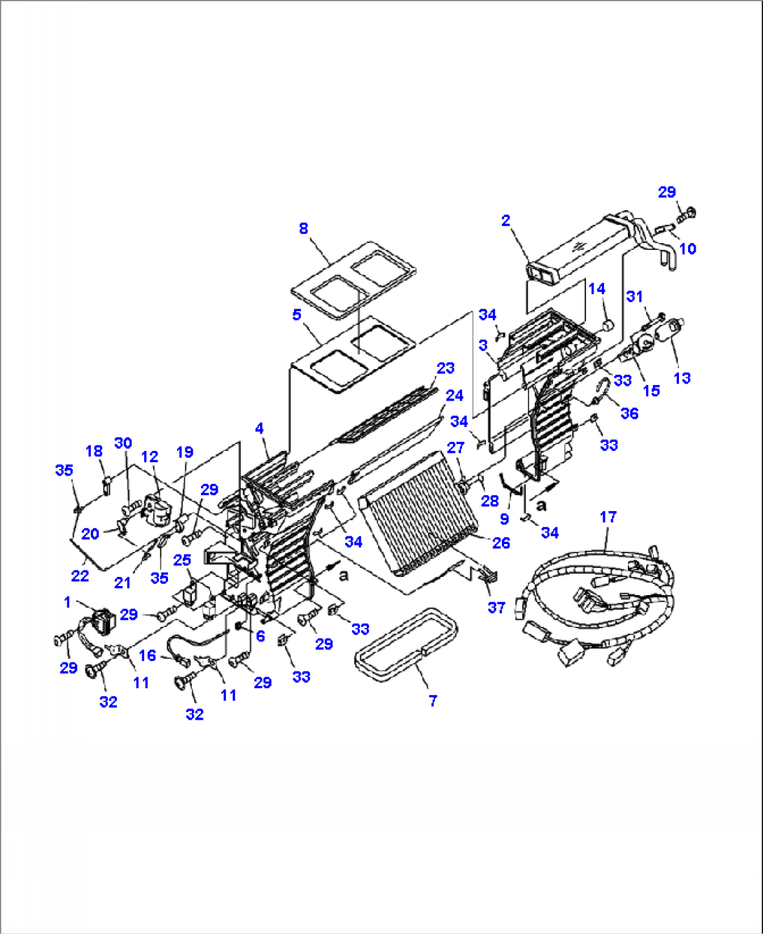 K0210-20A1A ROPS CAB AIR CONDITIONER