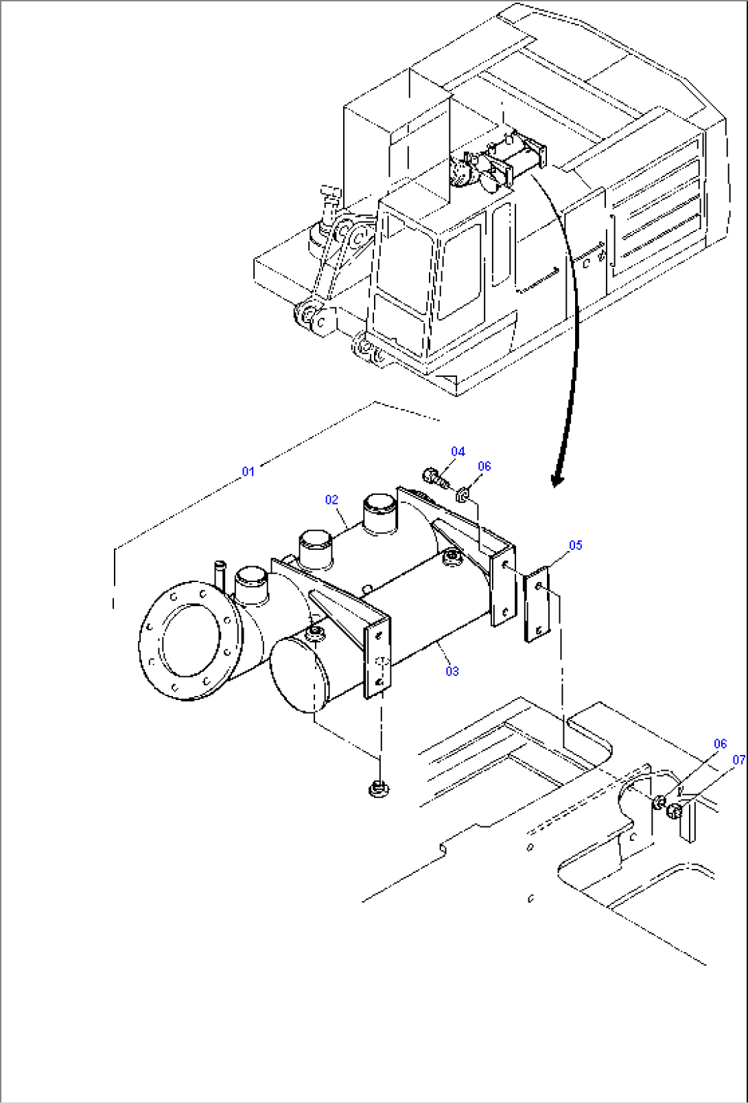 Suction Tank, Transmission Oil