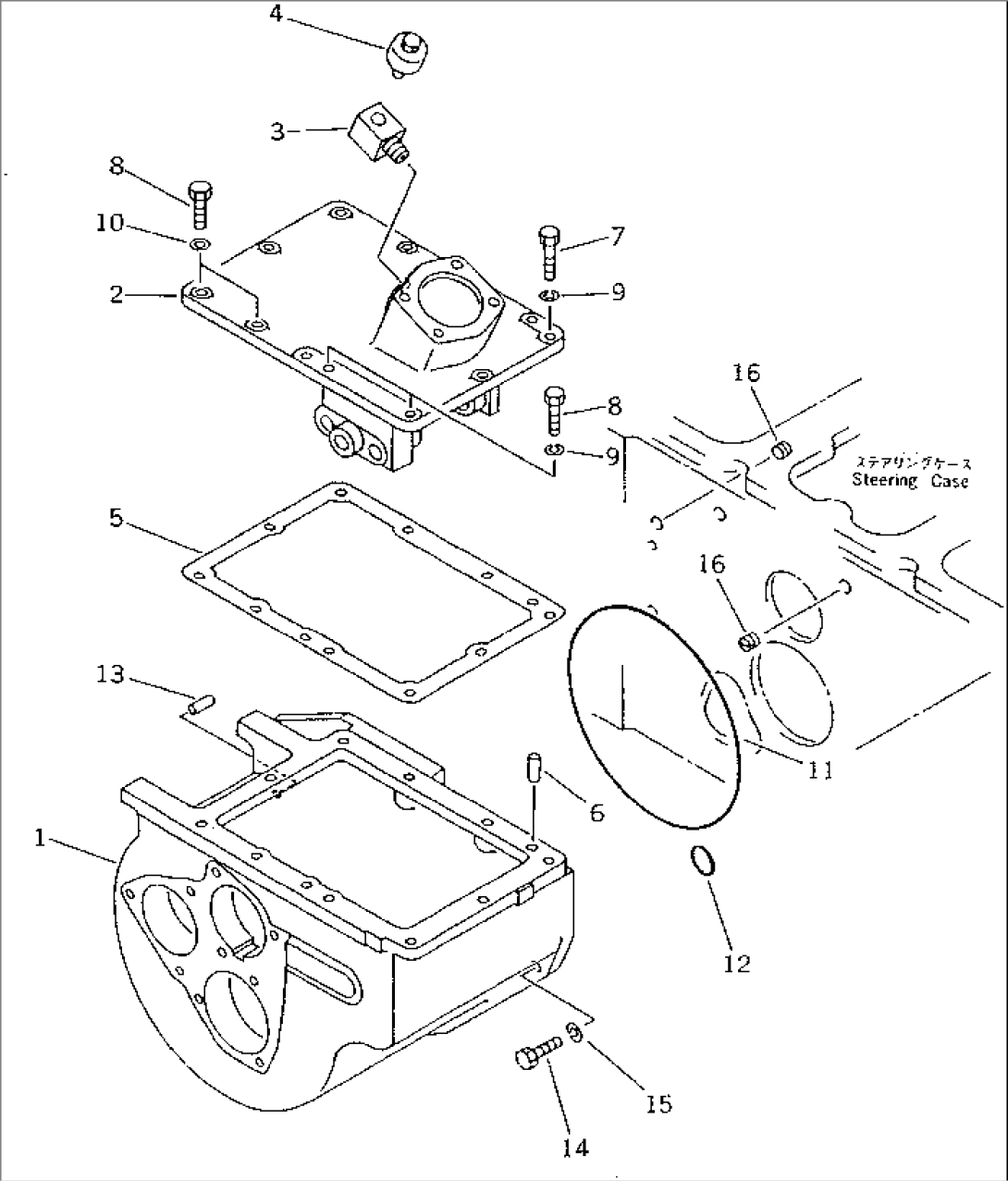 TRANSMISSION (CASE) (1/5) (WIHTOUT BACK-UP SWITCH)