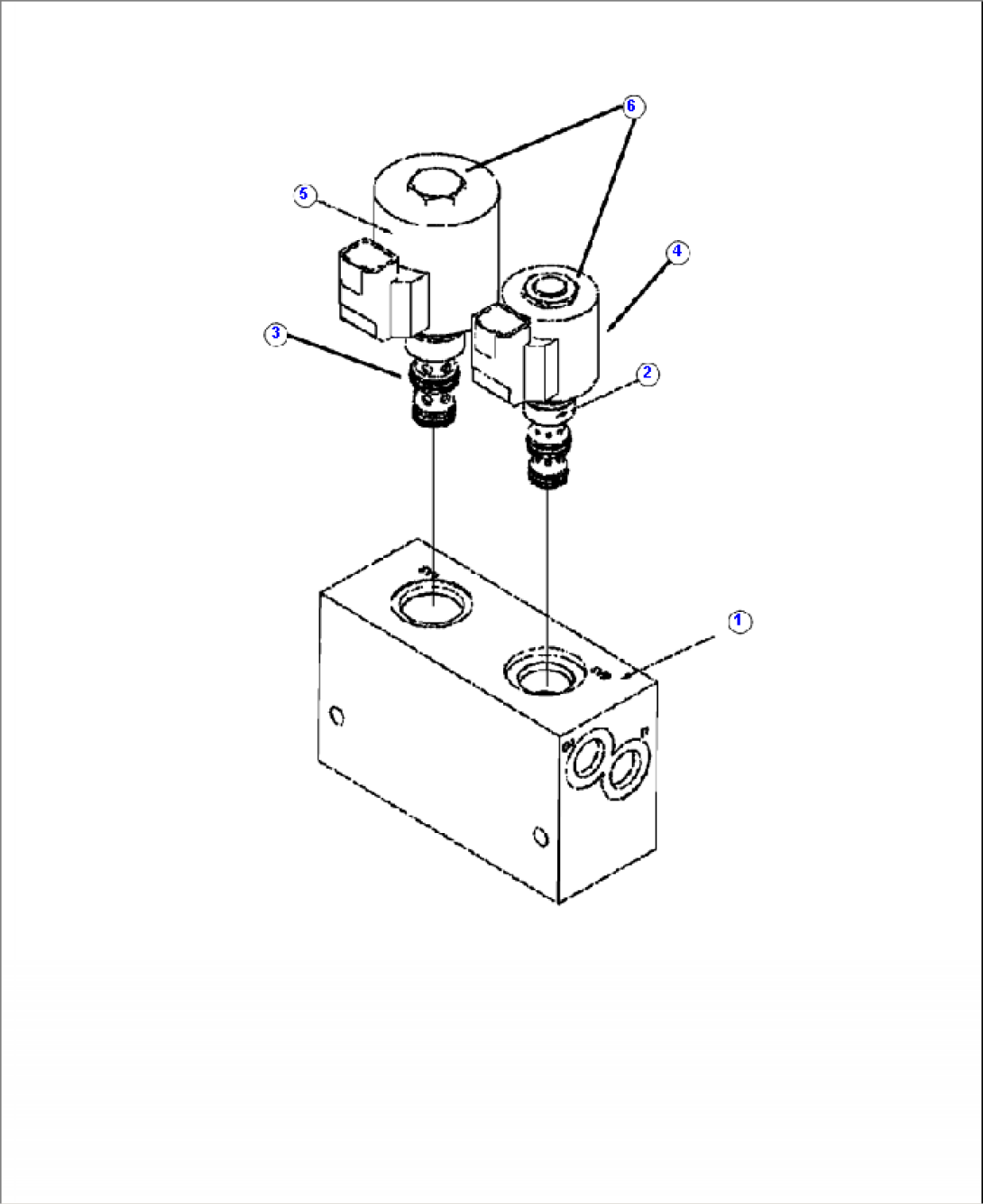 H0318-01A0 PILOT PRESSURE MANIFOLD