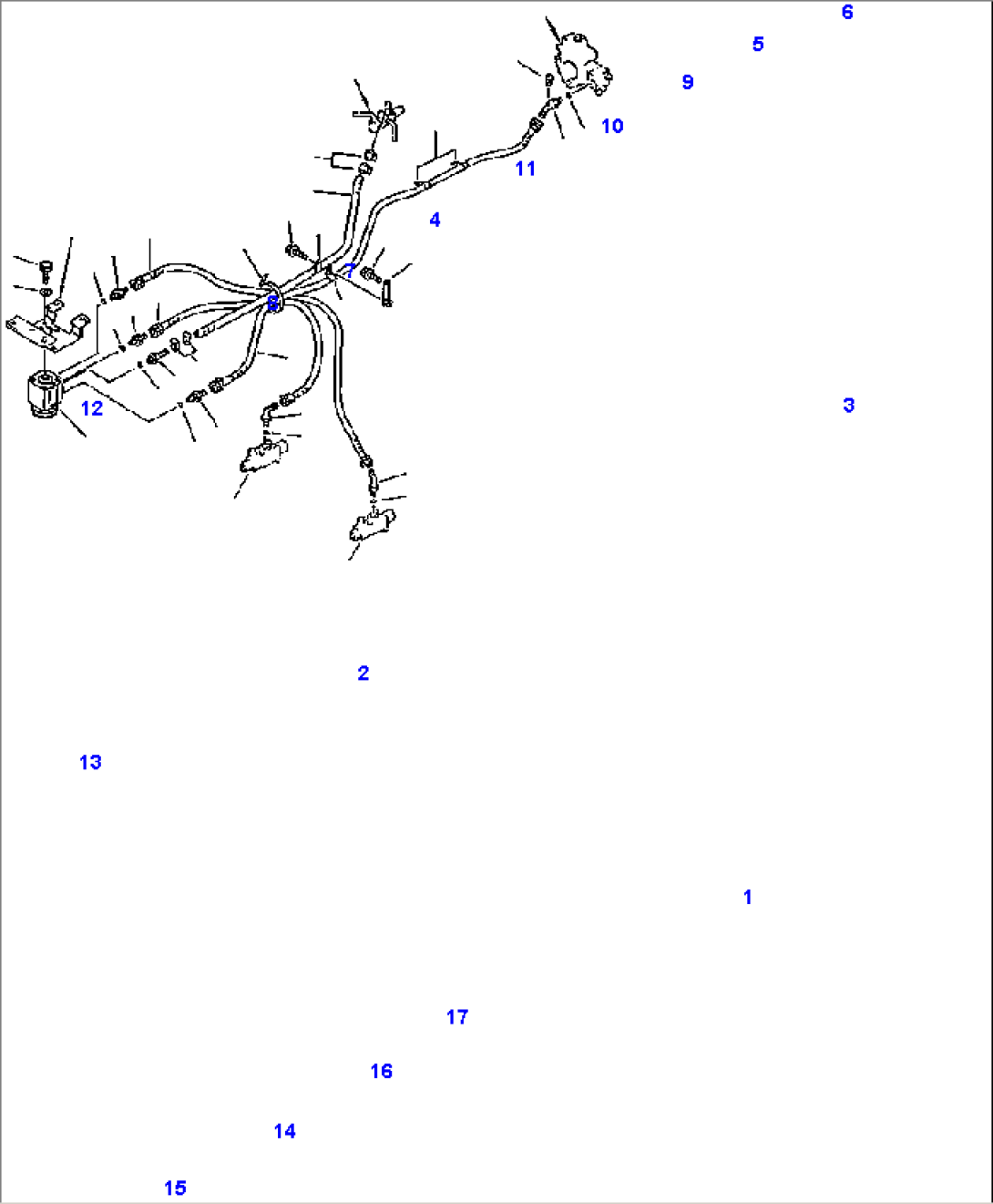 FIG NO. 4201A CYLINDER ASSEMBLY STEERING - R.H.