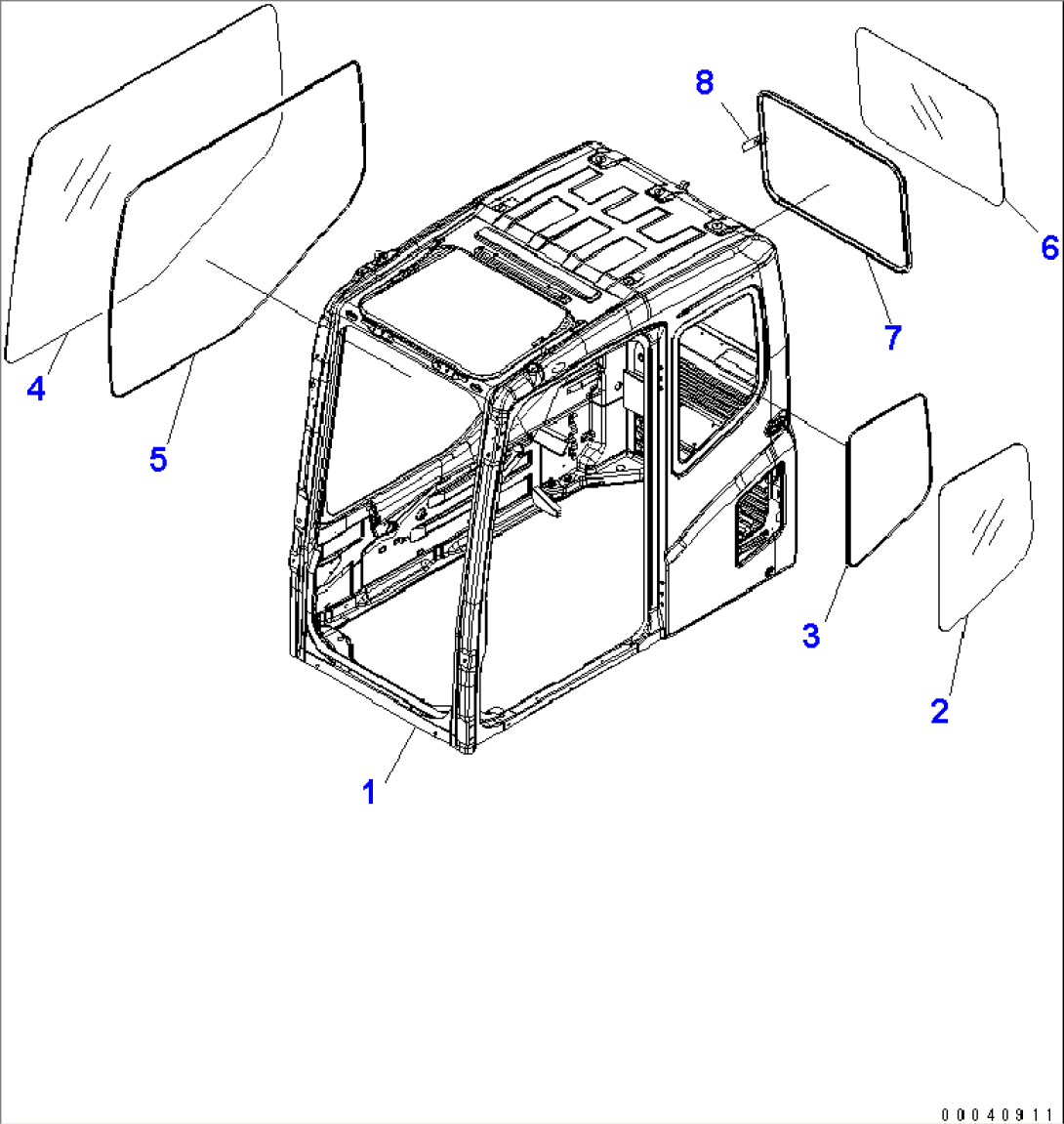 FLOOR FRAME (OPERATOR