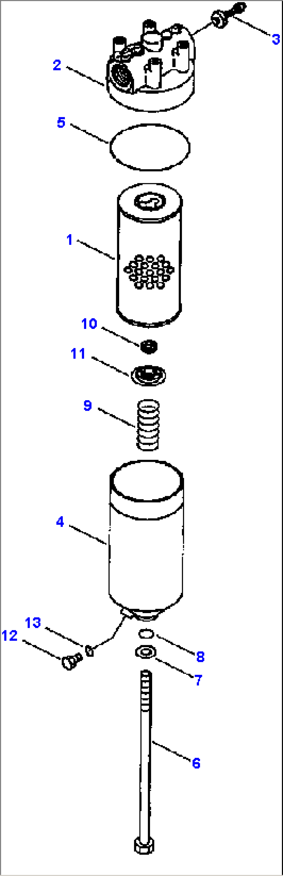 FIG. F4350-67A0 TRANSMISSION - OIL FILTER ASSEMBLY