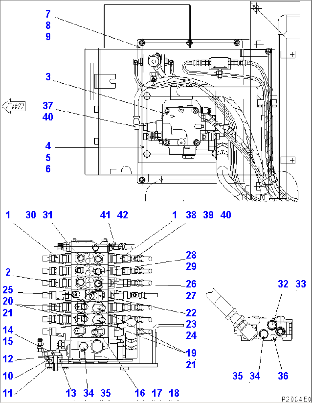 SUB VALVE (MOUNT BRACKET)