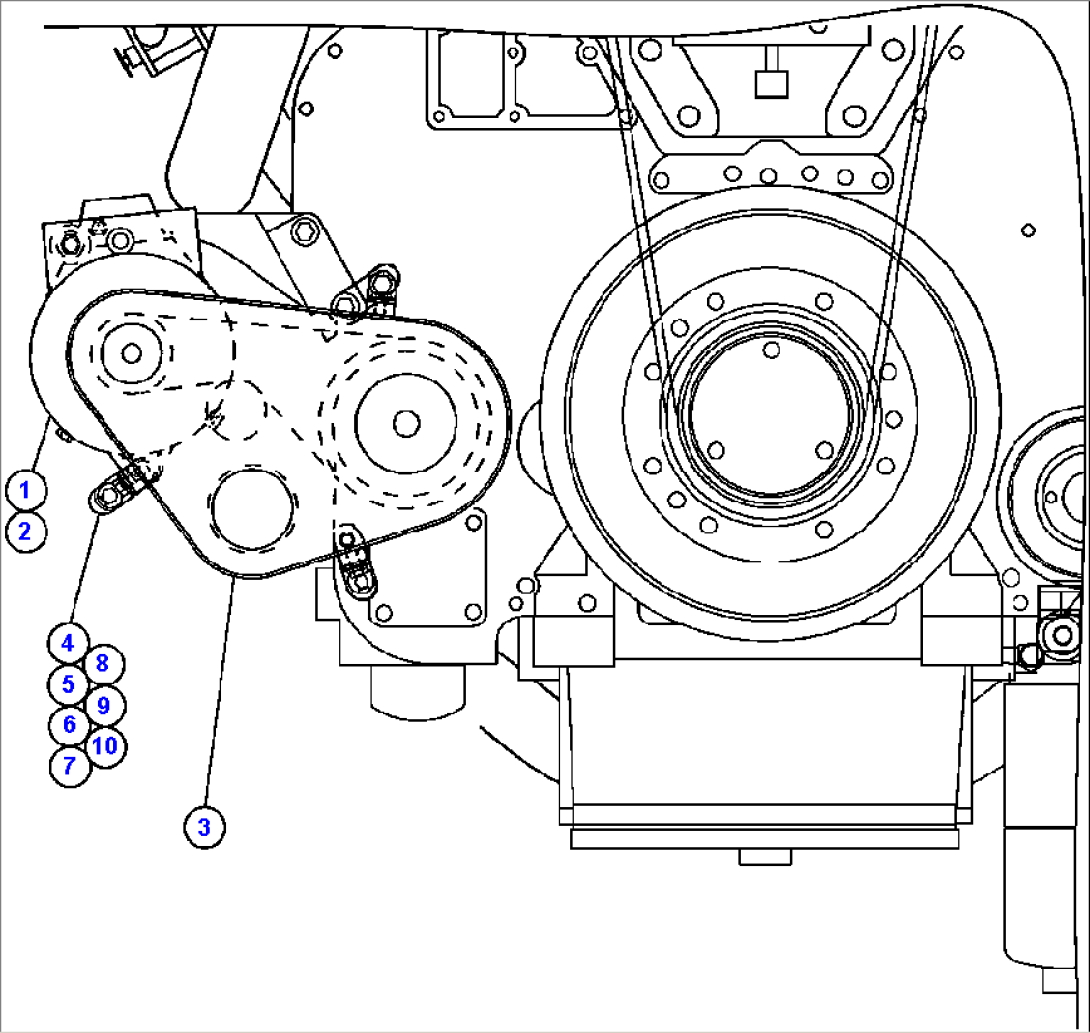 BATTERY CHARGING ALTERNATOR INSTL