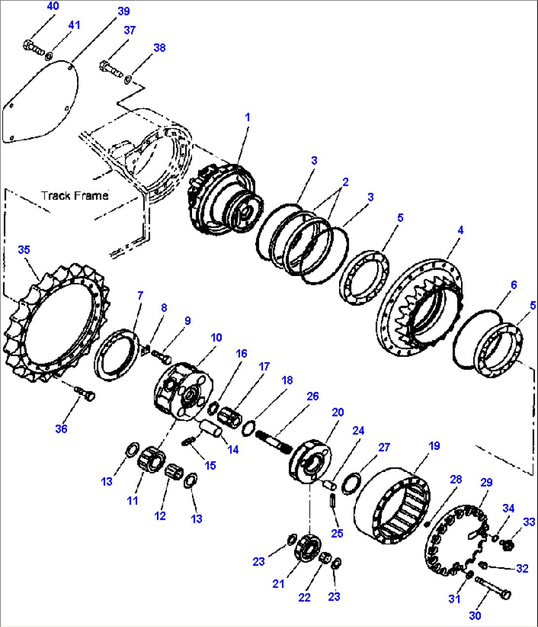 FIG. P1210-05A0 FINAL DRIVE