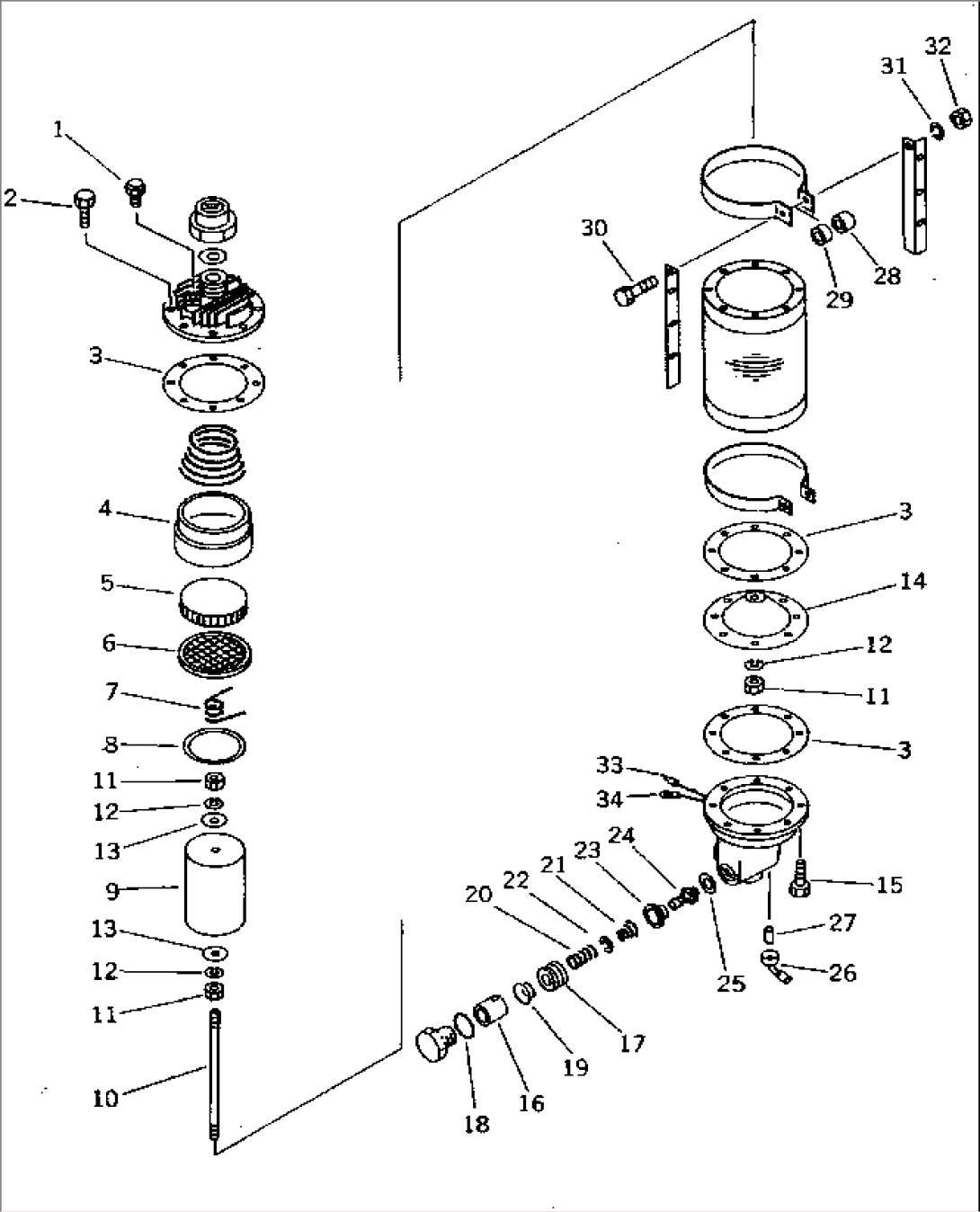 AIR DRYER (INNER PARTS)(#1001-1200)