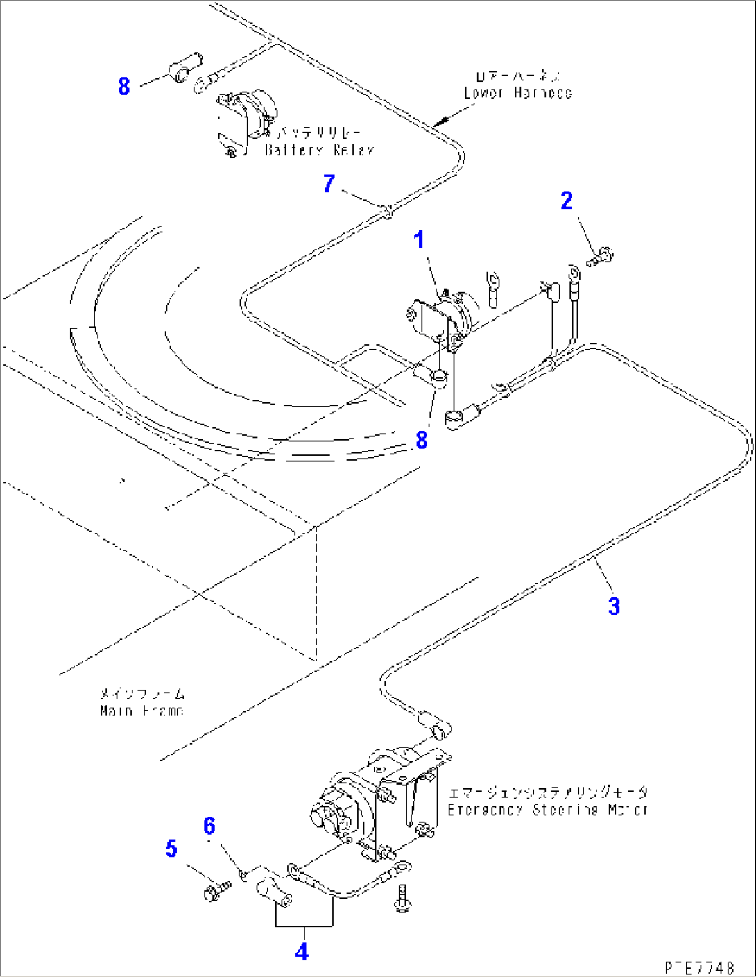 ELECTRICAL (EMERGENCY STEERING HARNESS)(#15301-)