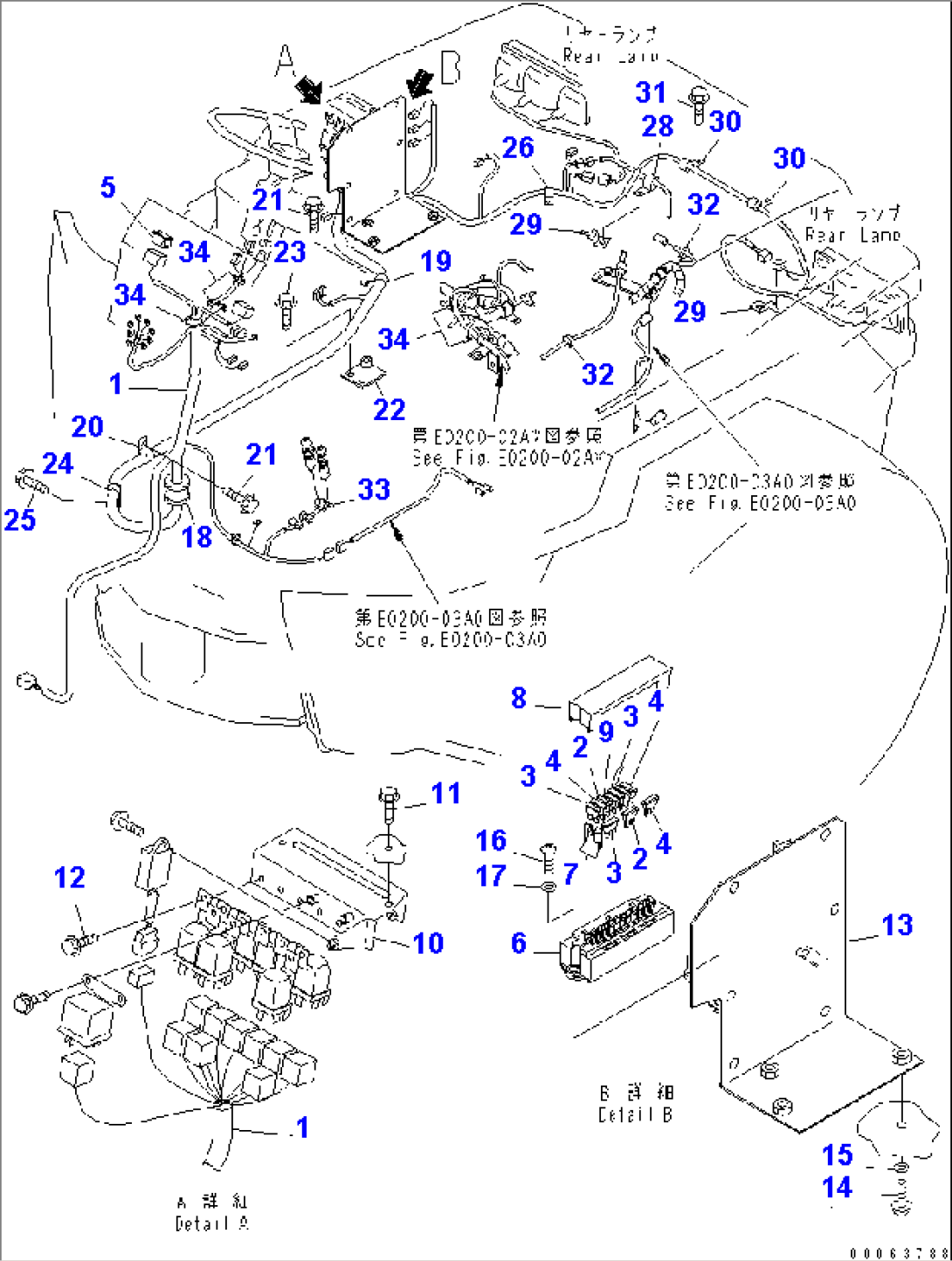 ELECTRICAL SYSTEM (MAIN LINE) (1/3)