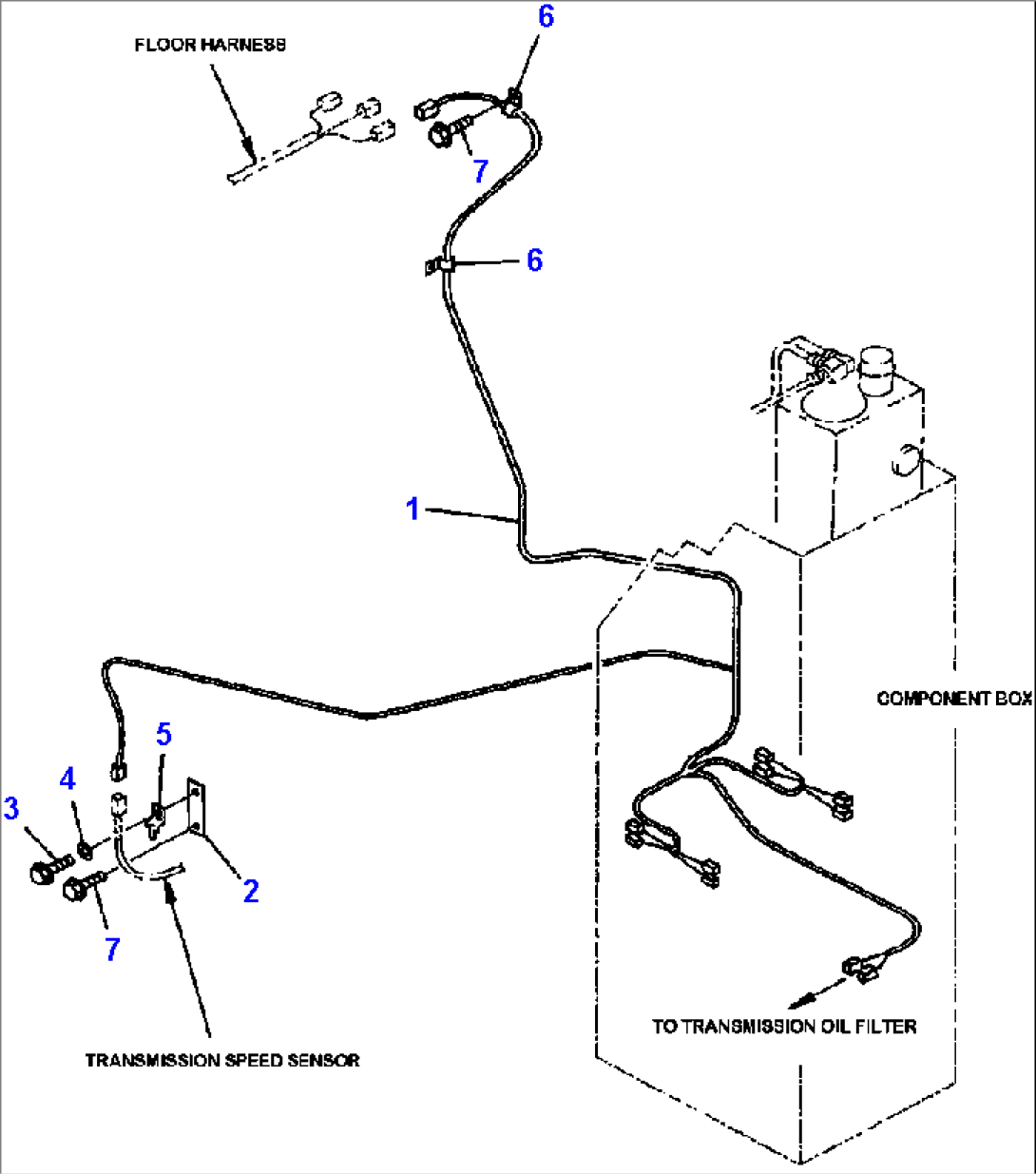 E0202-06A0 ELECTRICAL SYSTEM COMPONENT BOX HARNESS