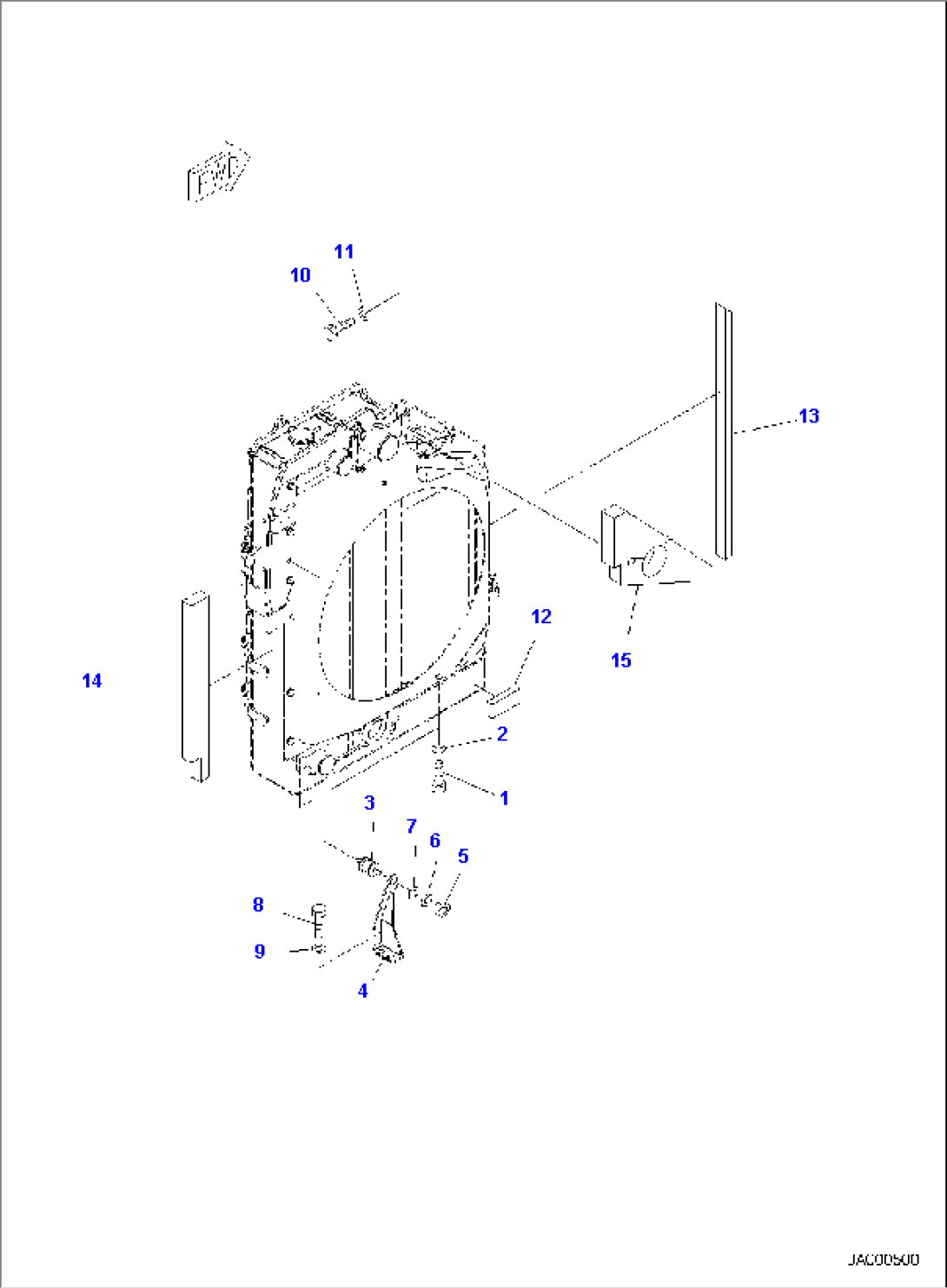 COOLING SYSTEM, MOUNTS