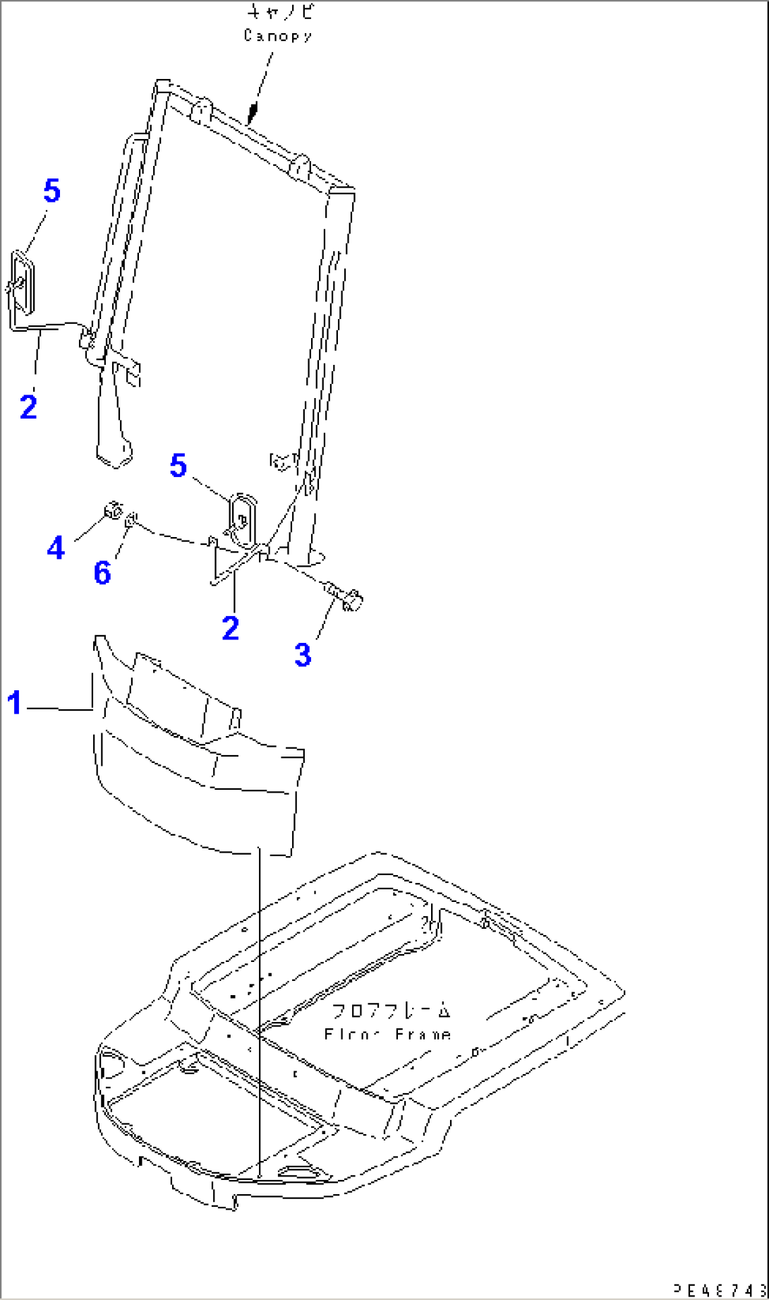 REAR VIEW MIRROR (WITH FRONT WINDOW)