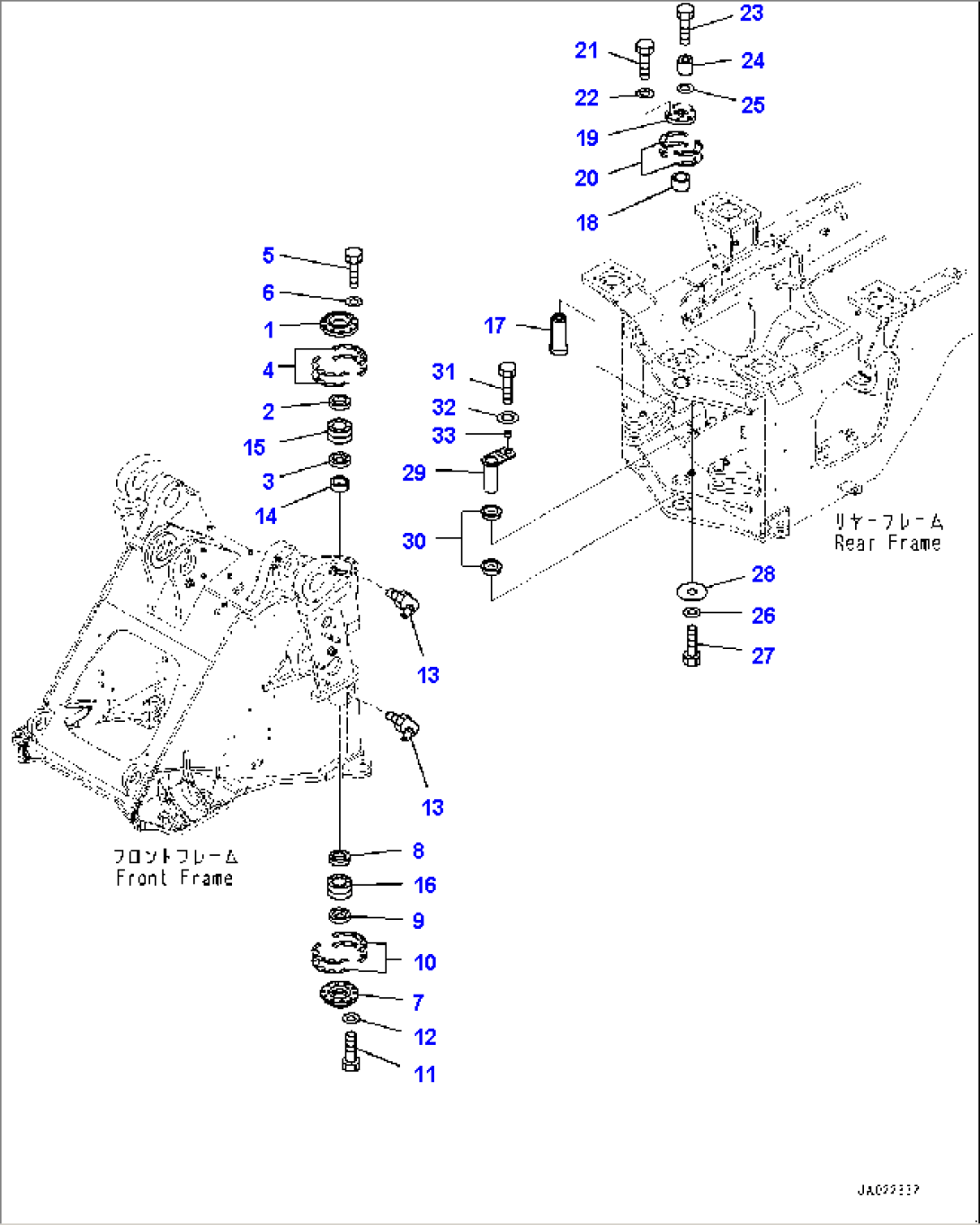 Hinge Pin, (#91300-)