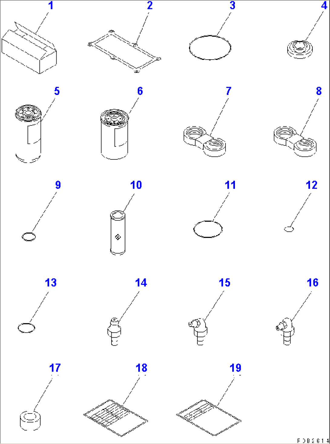 SPARE PARTS (50A ALTERNATOR)(#33864-)