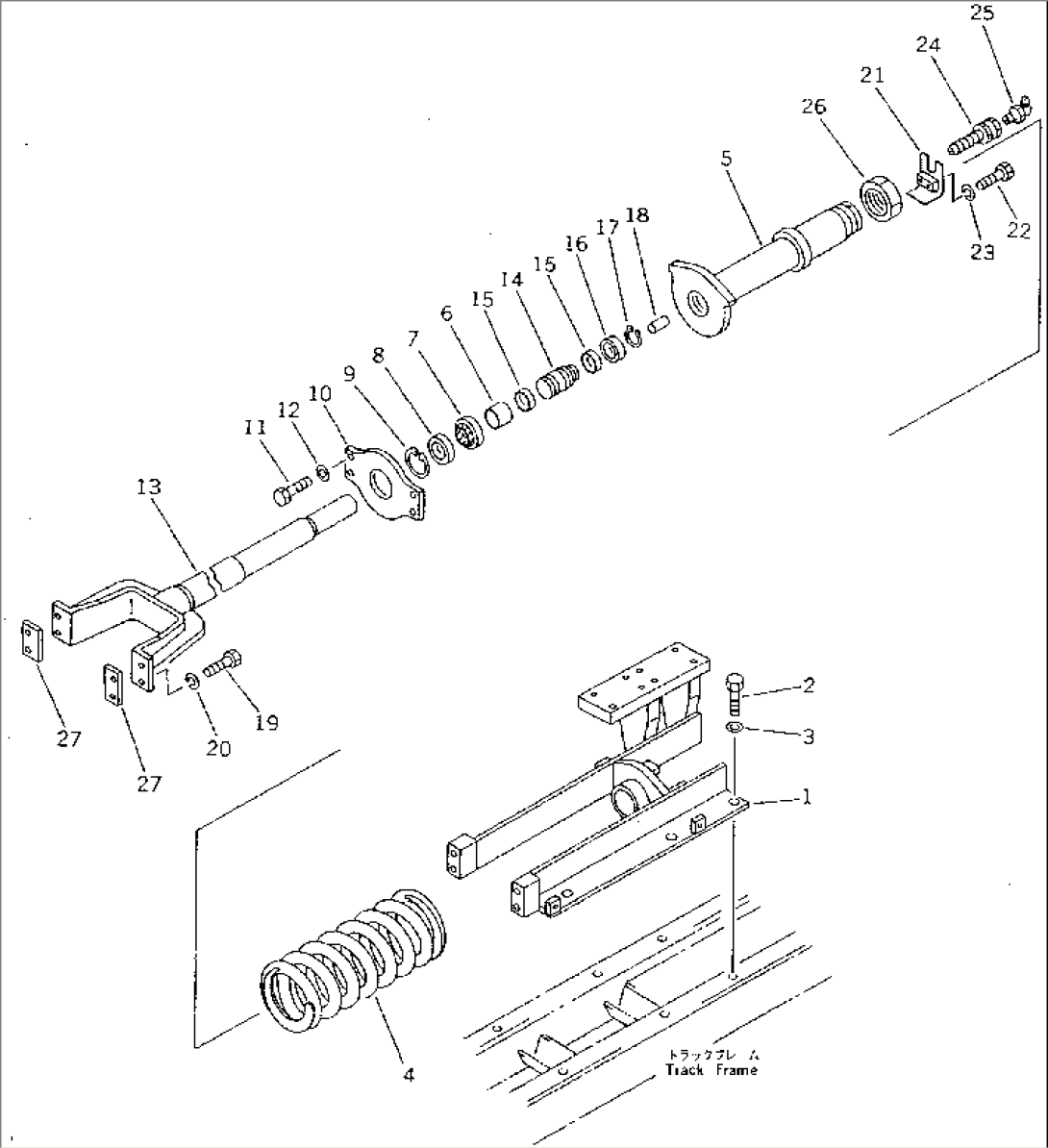 RECOIL SPRING (RUBBER SHOE SPEC.)(#61001-61075)